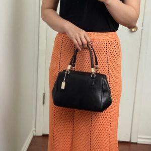 Coach Leather Handbag.